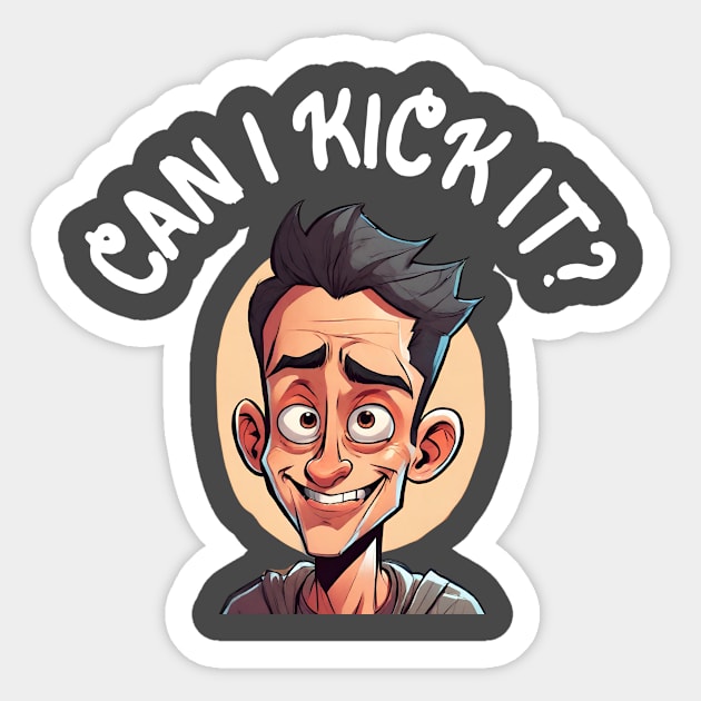 Can I Kick It Charlie Brown Sticker by abahanom